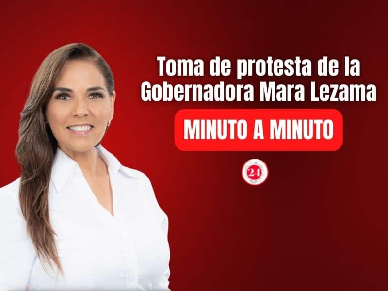 Minuto a minuto de la toma de protesta de Mara Lezama