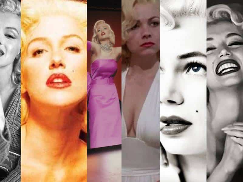 Estas son las actrices que han interpretado a Marilyn Monroe