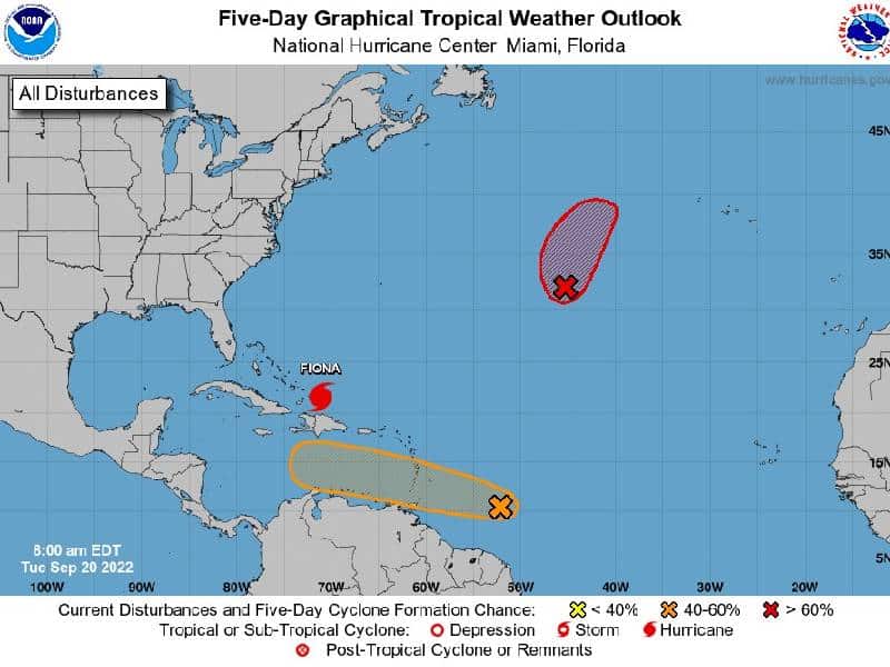 Vigilan posible formación de onda tropical en el Atlántico