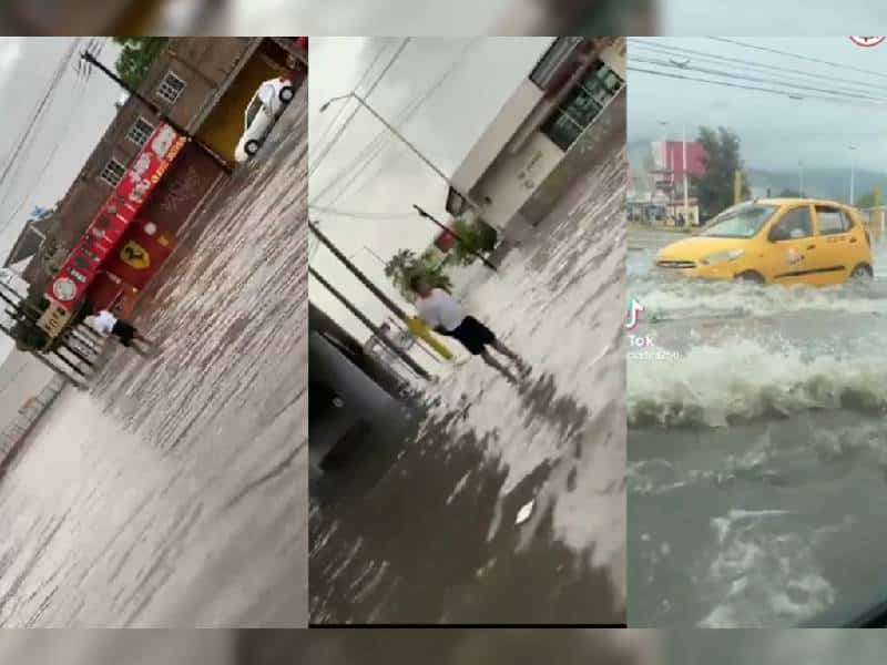 Video. Provocan lluvias inundaciones en calles de Torreón