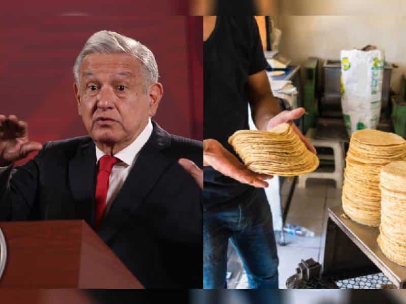 AMLO se preocupa por el aumento de precio de la tortilla