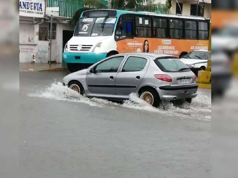 Sábado lluvioso en Quintana Roo