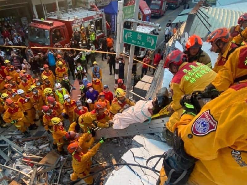 Terremoto en Taiwán deja un muerto, heridos y daños materiales