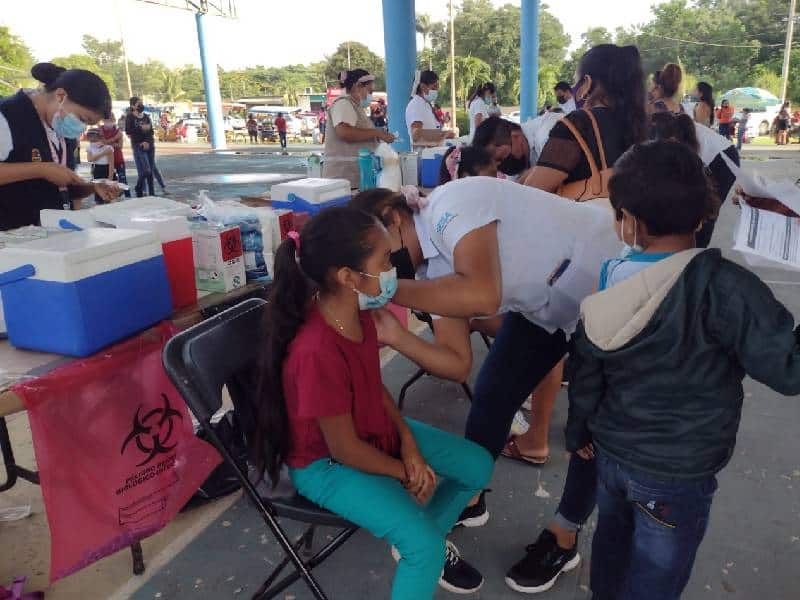 Niños carrilloportenses recibirán más de 8,000 vacunas contra la Covid-19