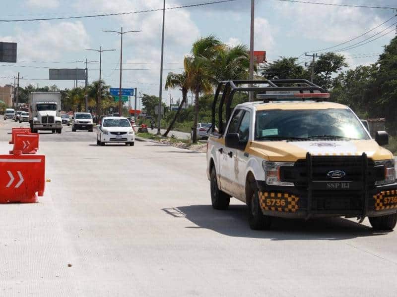 Abren circulación en primer tramo rehabilitado del Boulevard Colosio de Cancún