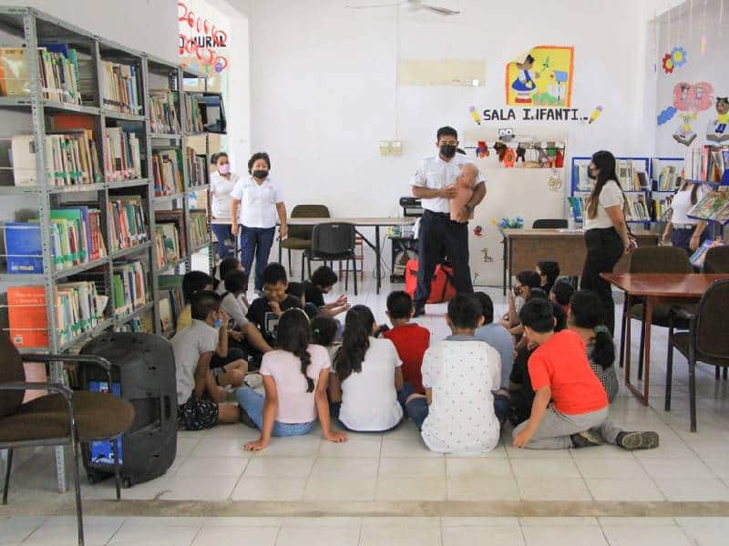 Ofrecen actividades en bibliotecas públicas de Benito Juárez