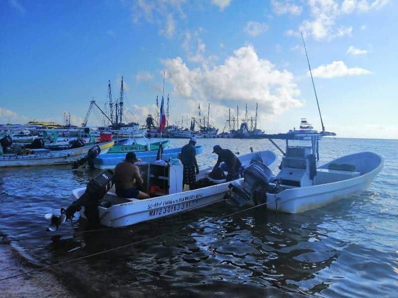 Poco redituable la pesca en Puerto Juárez