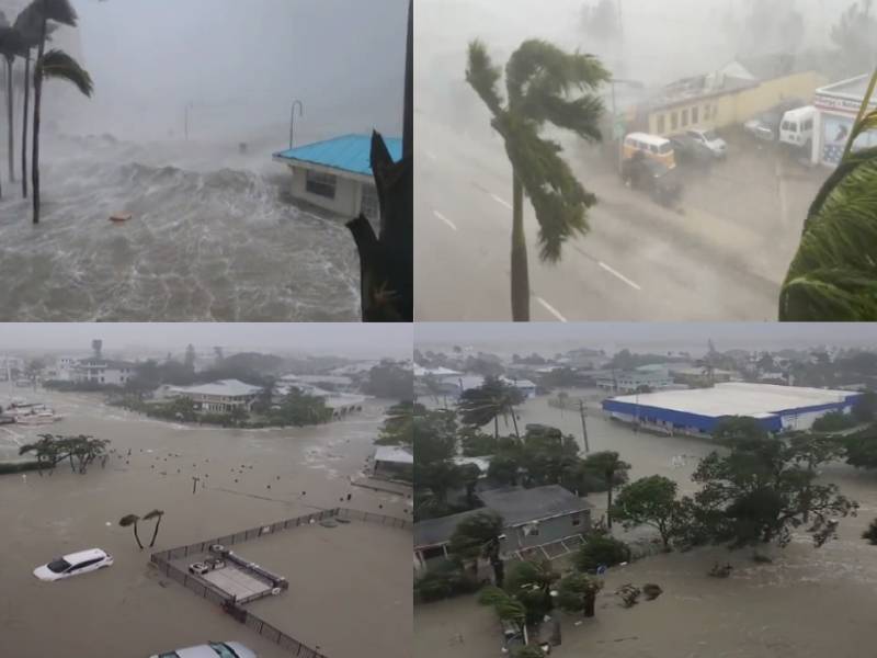 ¡Impactante! Captan en videos devastación de Florida por el huracán Ian