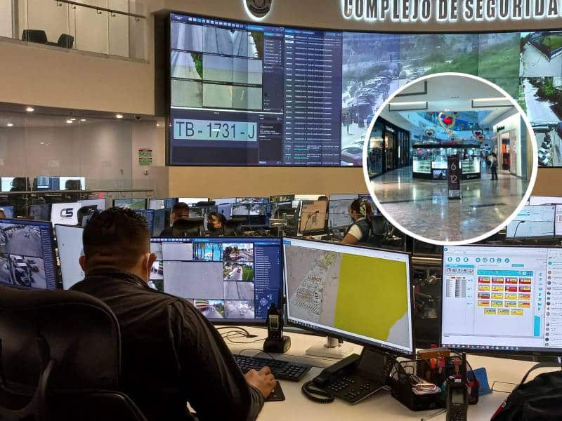 Plazas comerciales se conectarán a sistema de videovigilancia con el C5
