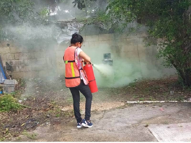 Protección Civil de Lázaro Cárdenas realiza simulacro de incendio en estancia infantil