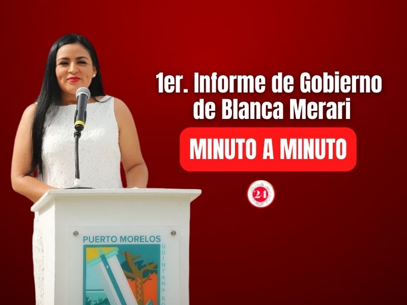 Minuto a minuto: Primer informe de gobierno de Blanca Merari