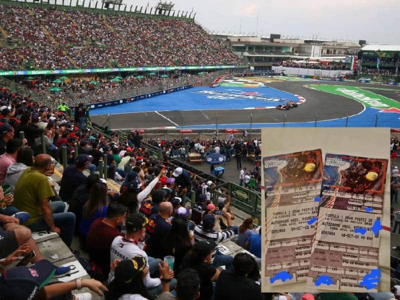 Boletos para el Gran Premio de México