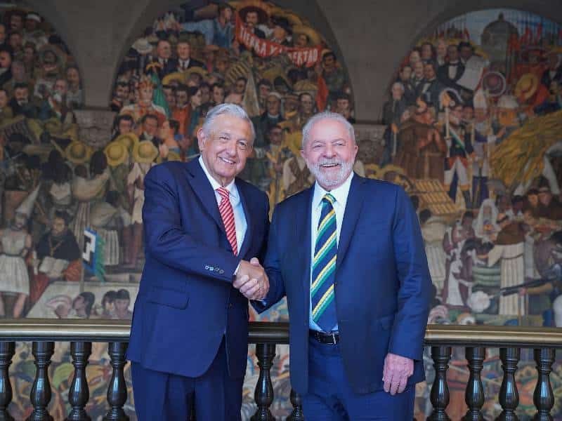 AMLO festeja el triunfo de Lula por elecciones de Brasil