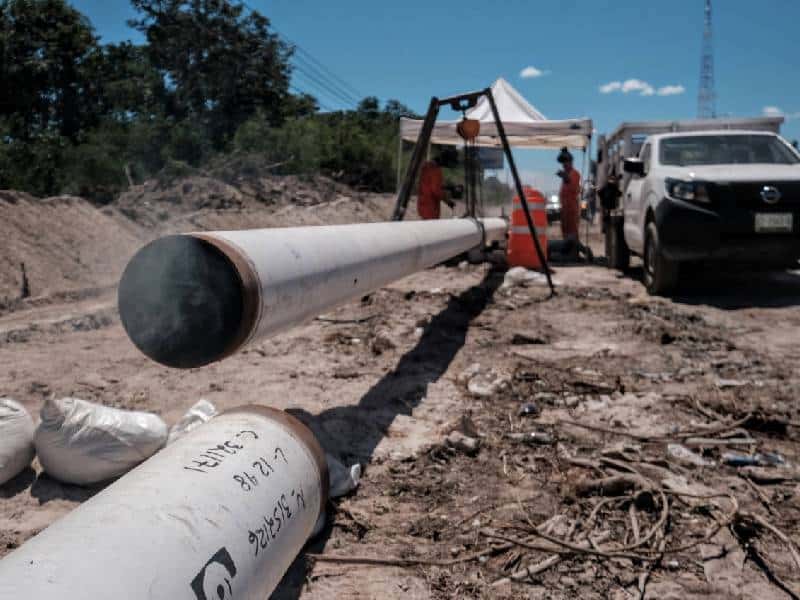 Avanza introducción de "Gasoducto Cancún"; hay inconformidades
