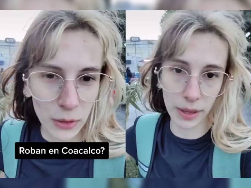 ¿Suerte? Francesa olvida su celular sobre un banco en Coacalco; asegura que “nadie se lo robó”