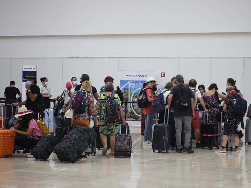 El aeropuerto de Cancún, con 466 operaciones mediante 36 aerolíneas