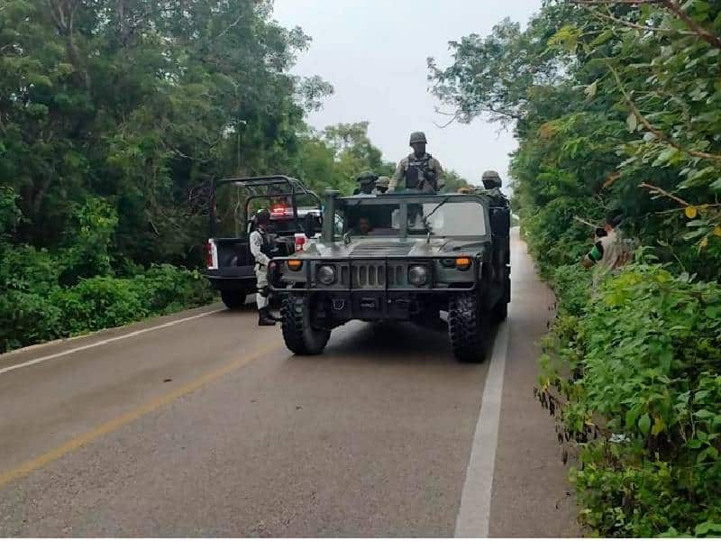 Ejército Mexicano halla a hombre con signos de tortura en Carrillo Puerto