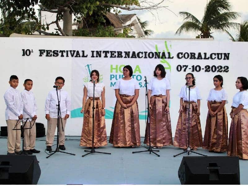 Se realiza con éxito en Puerto Morelos el Festival CoralCun Arte Vocal 2022