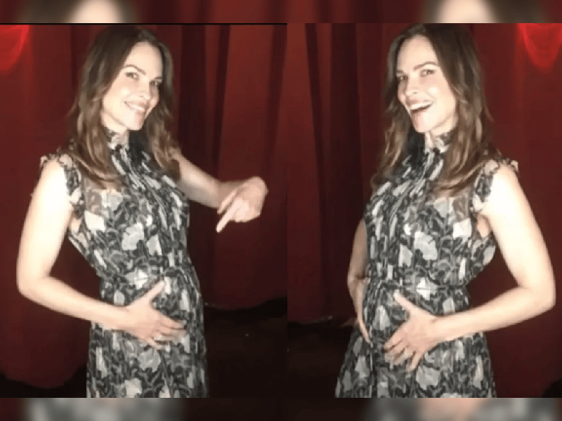 Con 48 años, Hilary Swank anuncia que está embarazada por primera vez de mellizos