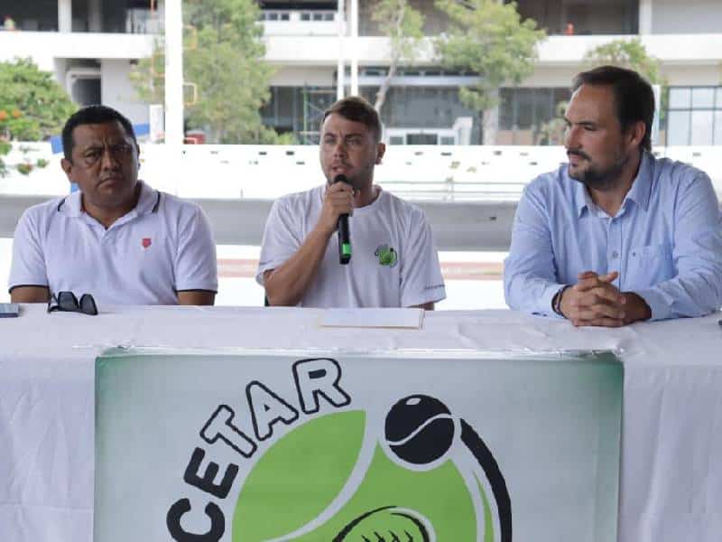 Solidaridad recibe el Primer Torneo Nacional de Tenis, Grado Cuatro