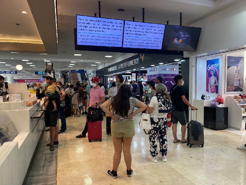 Aeropuerto de Cancún, con alentadora cifra de operaciones en temporada "baja"