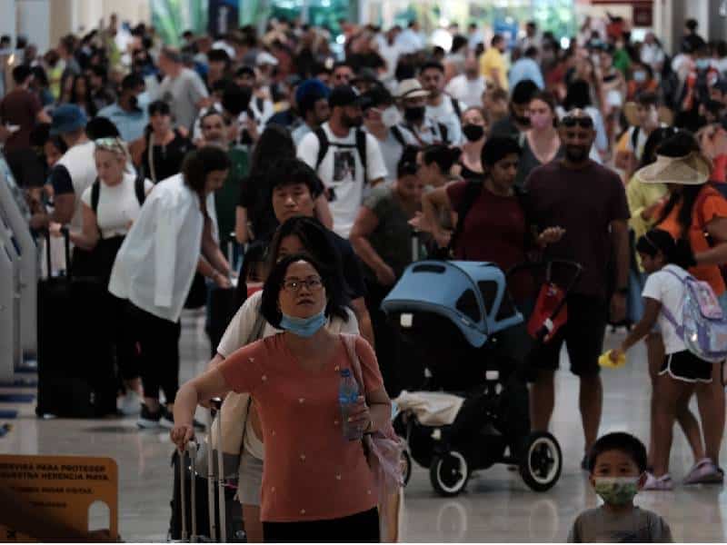 Aeropuerto de Cancún mantiene alentadores números de operaciones diarias