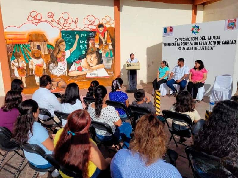 DIF Carrillo Puerto conmemora Día Internacional para la Erradicación de la Pobreza
