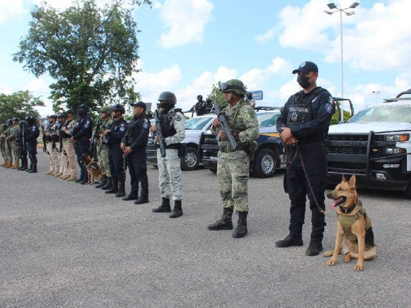 Recorridos de vigilancia en diversas zonas de Chetumal