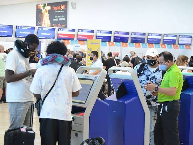 El aeropuerto de Cancún, con 476 operaciones y una conexión con 68 destinos para hoy