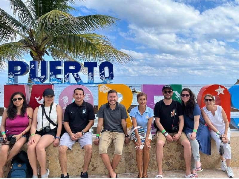 Puerto Morelos promueve sus atractivos turísticos hacia Sudamérica