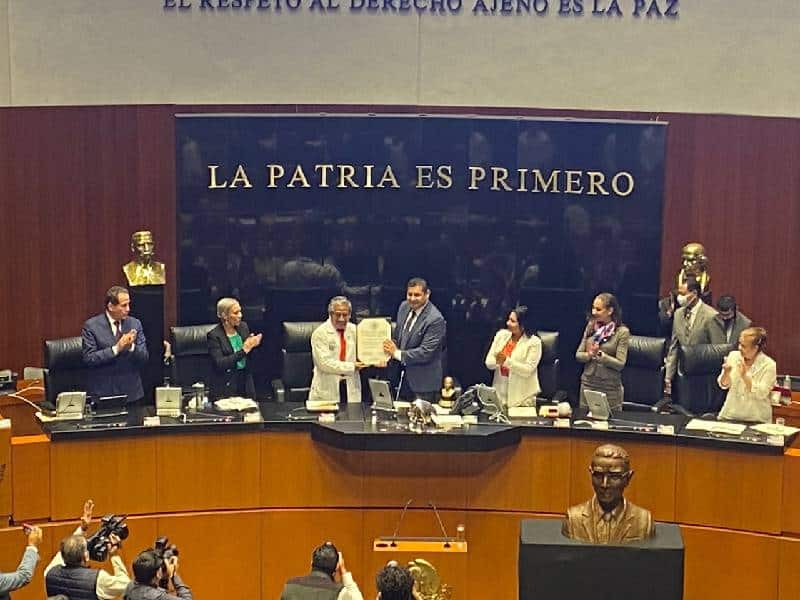 Otorga el Senado de la República reconocimiento al personal de Salud de Quintana Roo