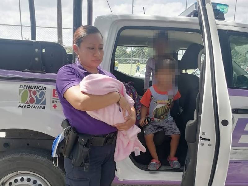 Rescatan a tres menores que estaban abandonados en una casa en Cancún