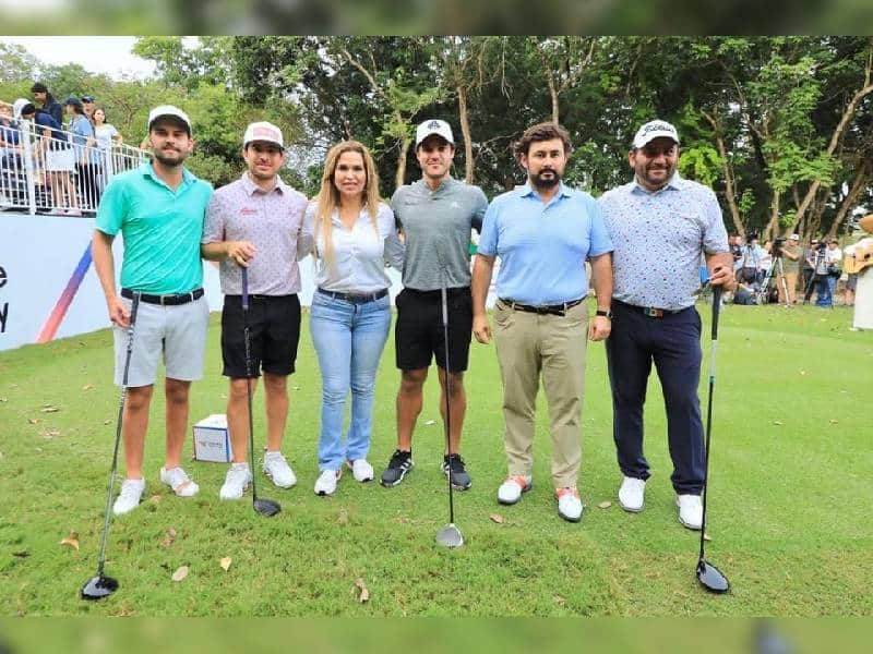 La presidenta Lili Campos respalda evento internacional de golf