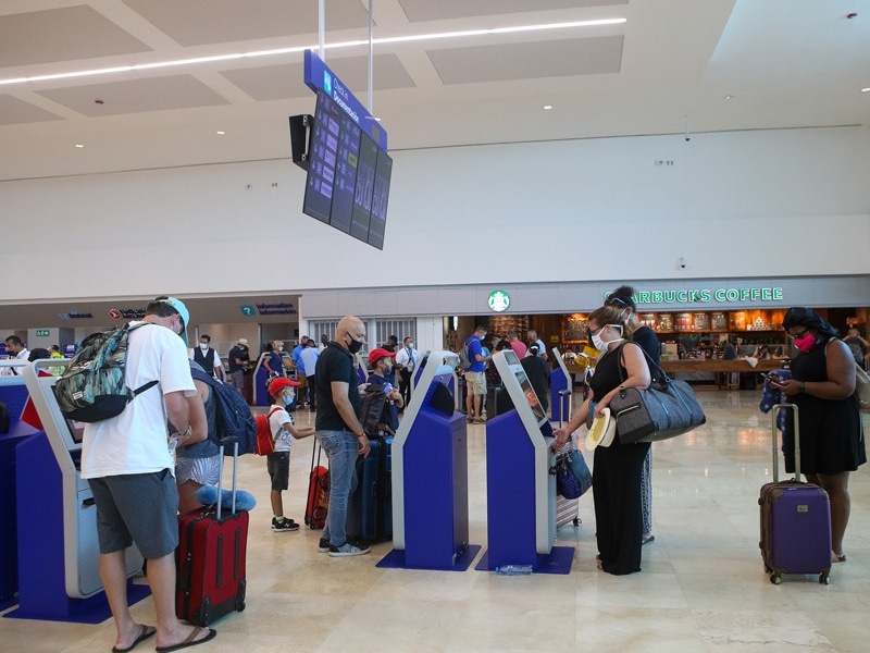 Fin de semana redondo para el Aeropuerto Internacional de Cancún con más de mil 200 vuelos