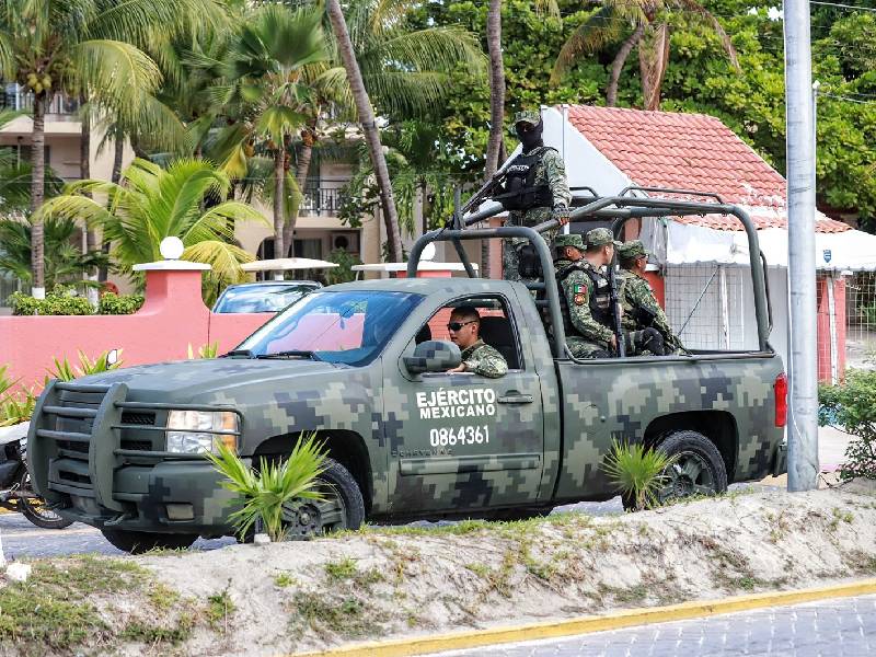 Se fortalece la seguridad en Isla Mujeres con la presencia de todas las fuerzas del orden