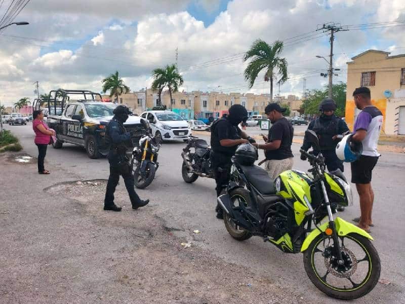 Refuerzan la vigilancia en zonas de Cancún