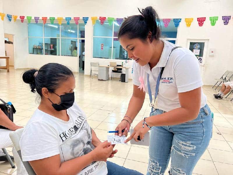 Amplían programa para la detección oportuna del cáncer de mama en Isla Mujeres