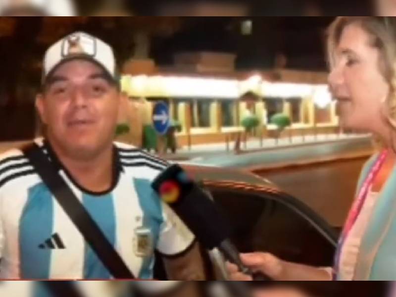 “No sé dónde vivo”: Argentino pide ayuda para regresar a su hotel en Qatar