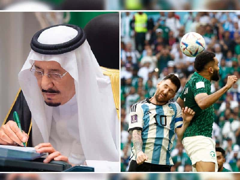 Arabia Saudita decreta día festivo tras victoria contra Argentina