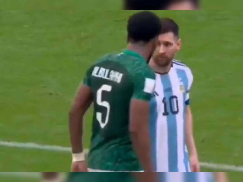 “No ganaría” Jugador de Arabia Saudita confiesa qué le dijo a Messi