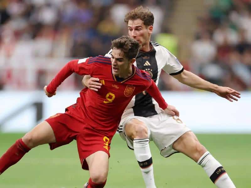 Alemania empata el partido contra España en Qatar 2022