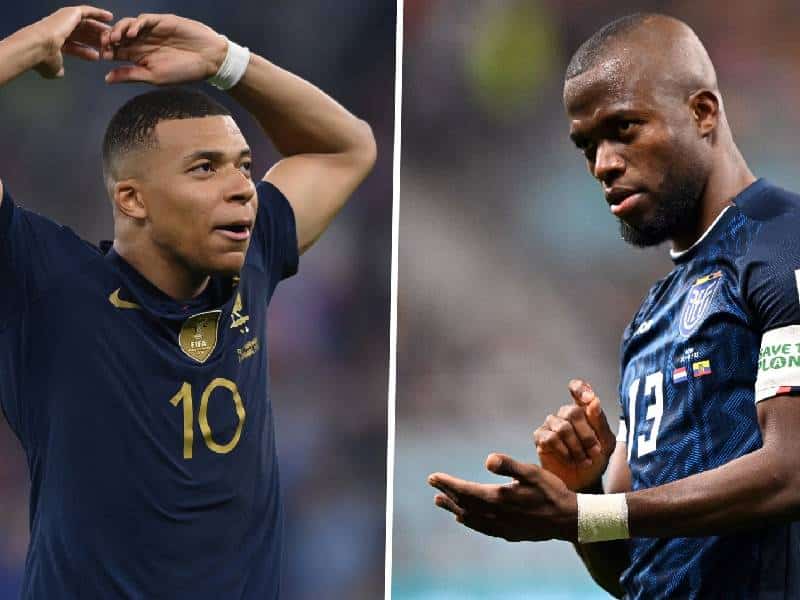 Mbappé y Enner Valencia siguen al frente de los goleadores del Mundial
