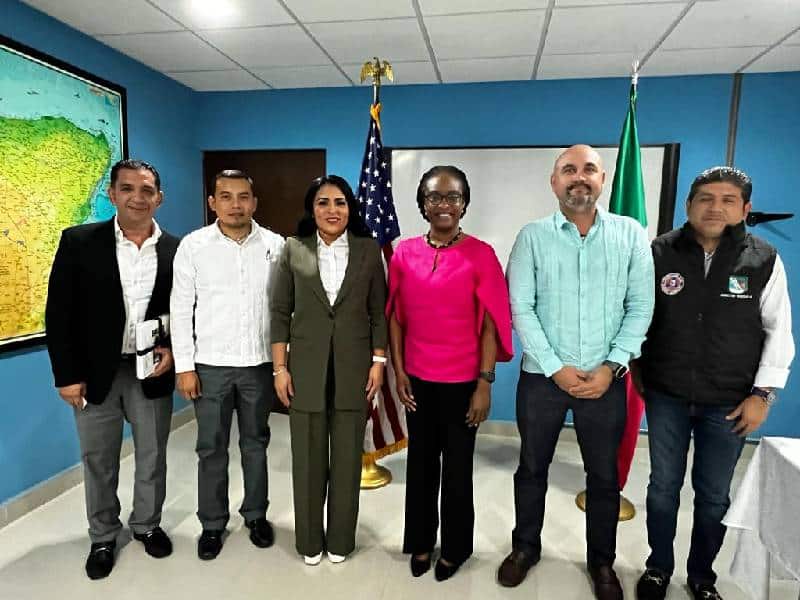 Autoridades municipales de Puerto Morelos, garantizan seguridad a turistas de Estados Unidos