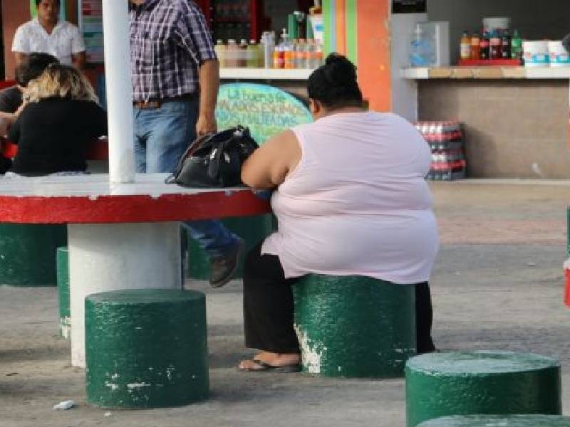 Se incrementan 47% los casos de obesidad en Quintana Roo