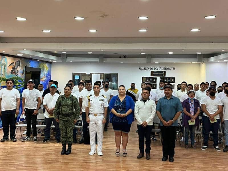 Se realiza Sorteo Anual de Conscriptos al Servicio Militar Nacional en Isla Mujeres