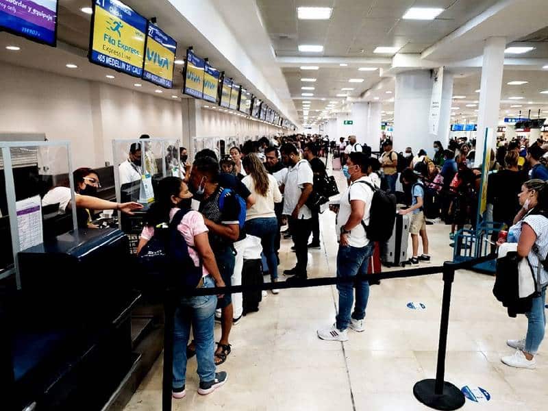 Aeropuerto Internacional de Cancún inicia semana con más de 540 vuelos