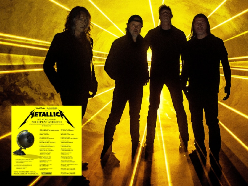 ¡Metallica viene con todo! Anuncian nuevo álbum, sencillo y gira con México incluido