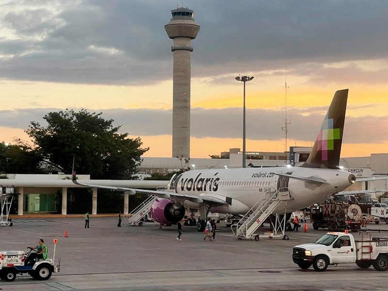 El aeropuerto de Cancún, con 562 operaciones y una conexión con 15 países (1)