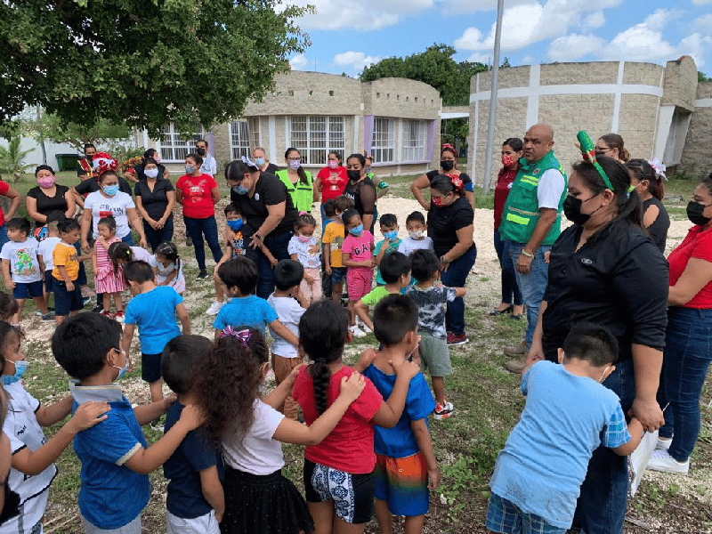 DIF Quintana Roo garantiza el cuidado y seguridad de la niñez
