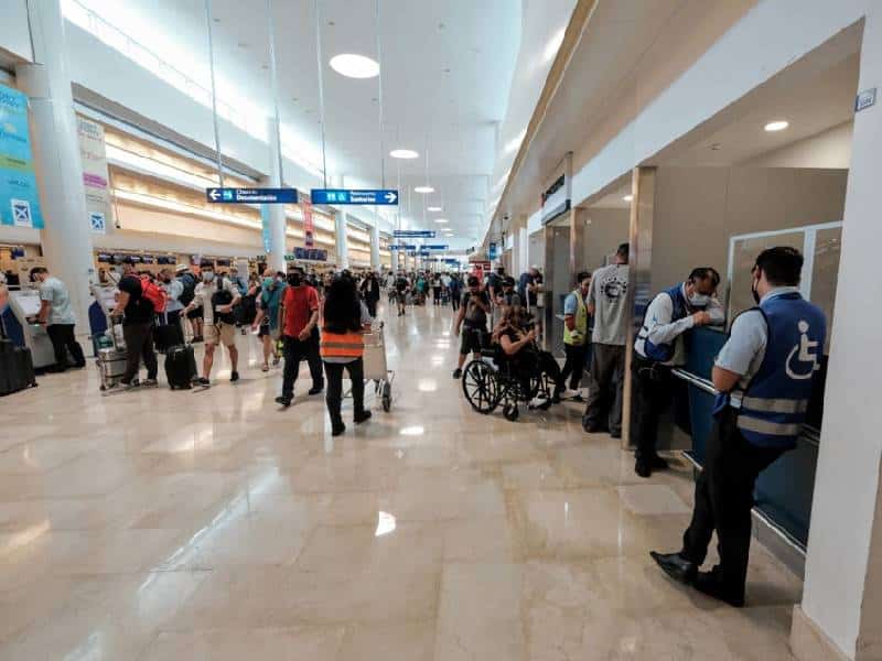 Aeropuerto de Cancún por segundo día con más de 600 vuelos: se programan 617 para hoy